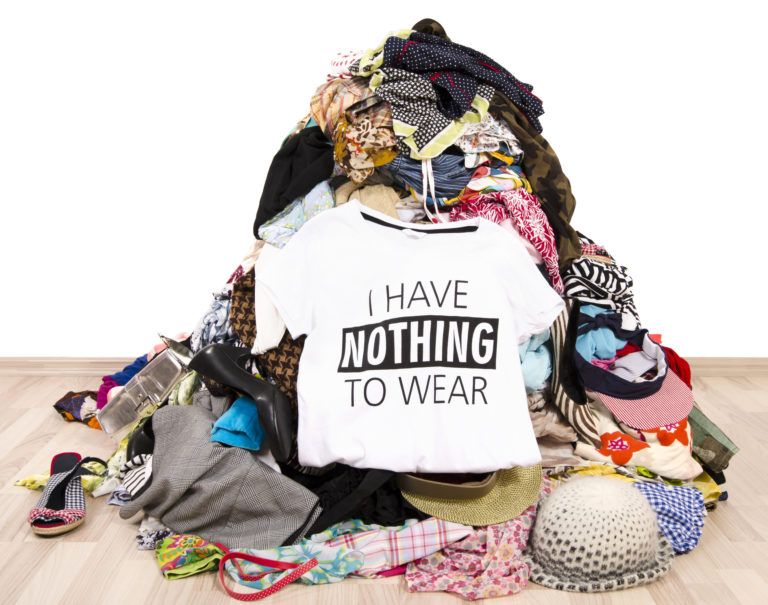 Don’t Clean out Your Closet WhenYou are Feeling Fat